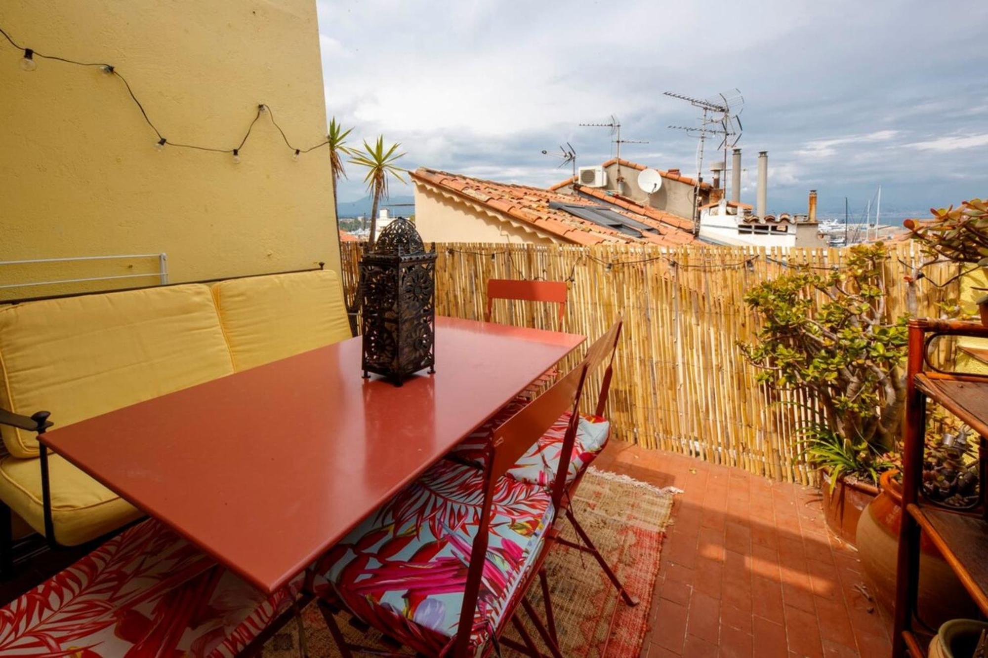 Apartament 06M - Old Antibes Beautiful Duplex Terrace With Sea View Zewnętrze zdjęcie