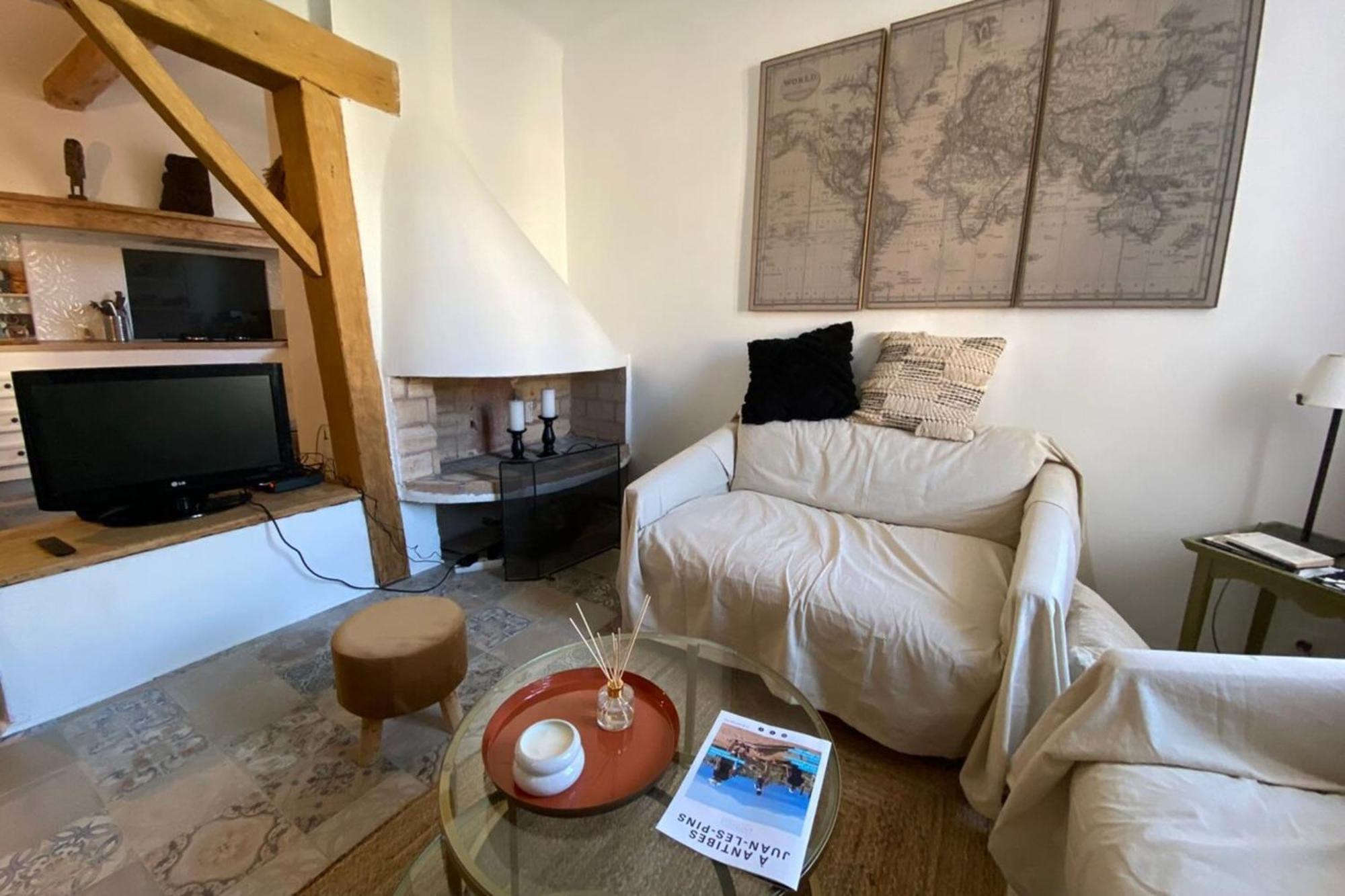 Apartament 06M - Old Antibes Beautiful Duplex Terrace With Sea View Zewnętrze zdjęcie
