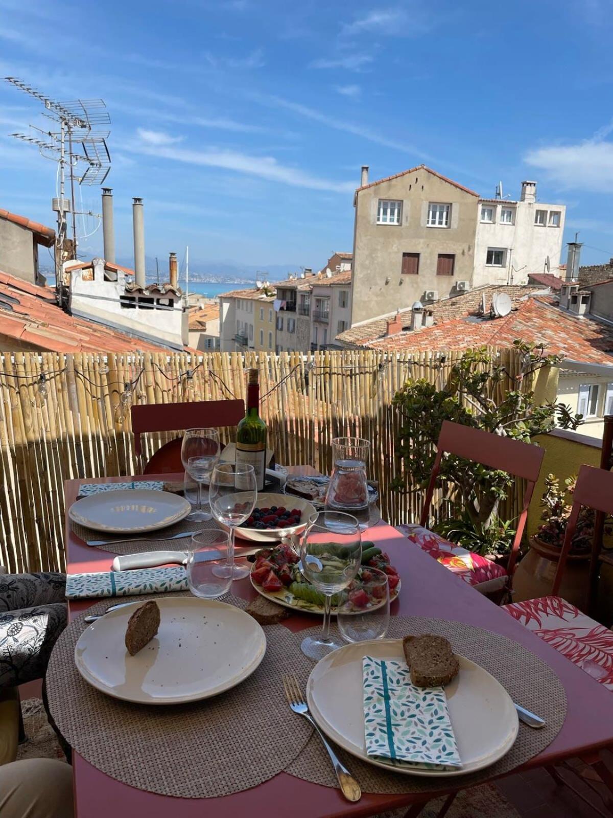 Apartament 06M - Old Antibes Beautiful Duplex Terrace With Sea View Zewnętrze zdjęcie