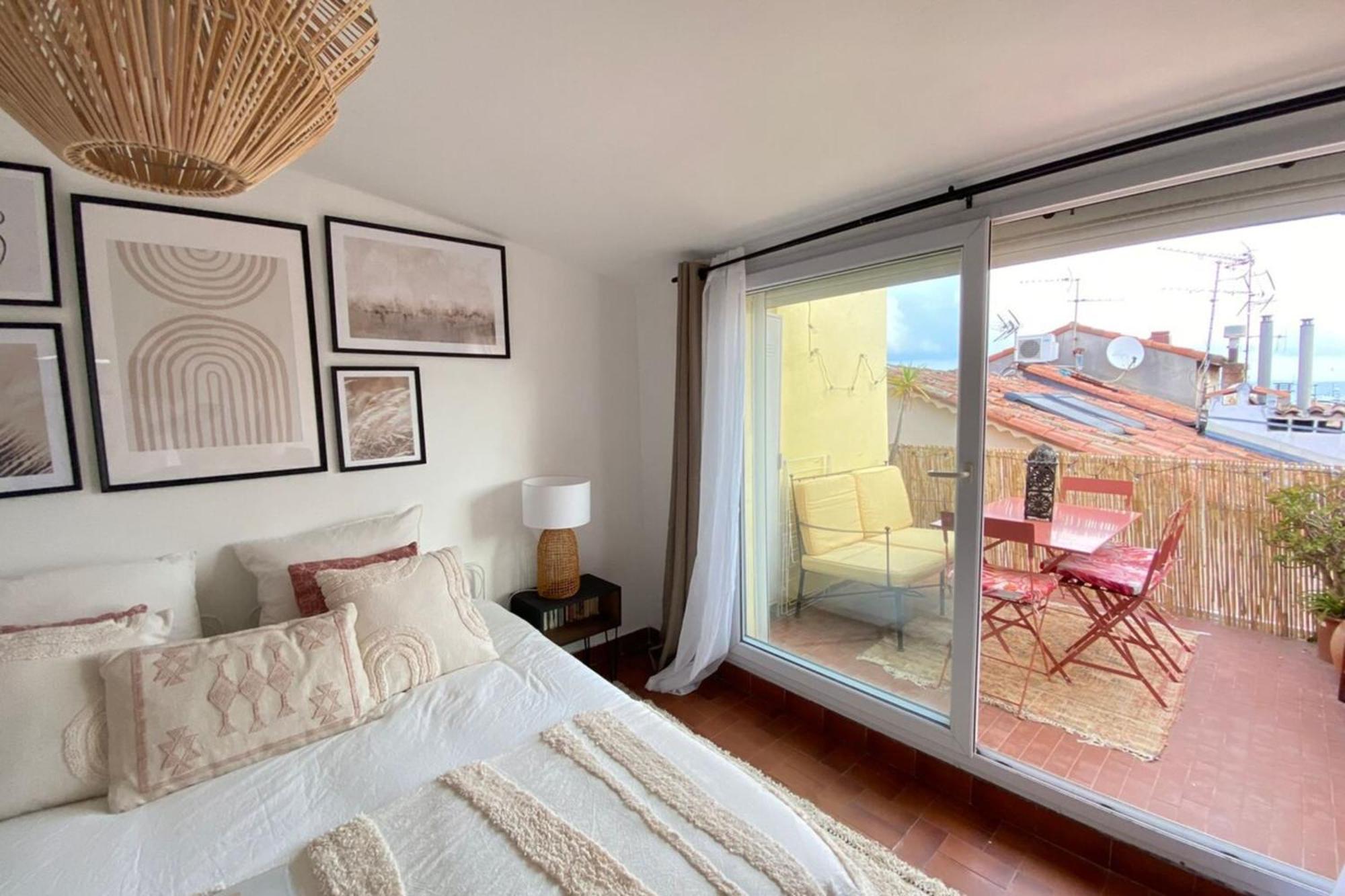 Apartament 06M - Old Antibes Beautiful Duplex Terrace With Sea View Zewnętrze zdjęcie