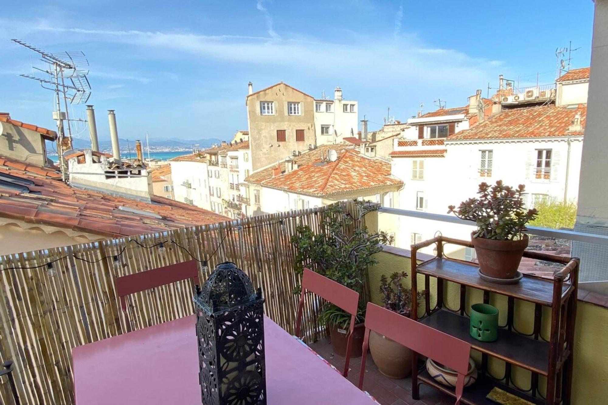Apartament 06M - Old Antibes Beautiful Duplex Terrace With Sea View Zewnętrze zdjęcie