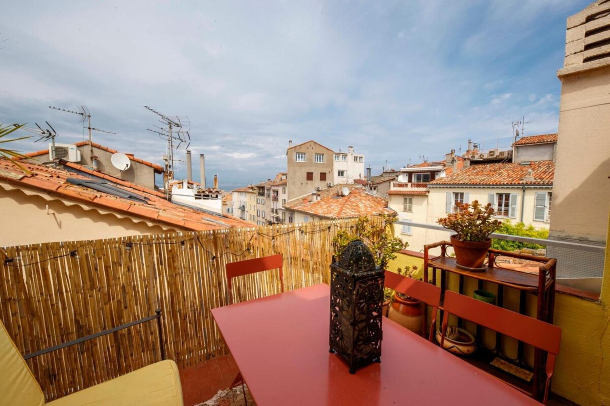Apartament 06M - Old Antibes Beautiful Duplex Terrace With Sea View Zewnętrze zdjęcie
