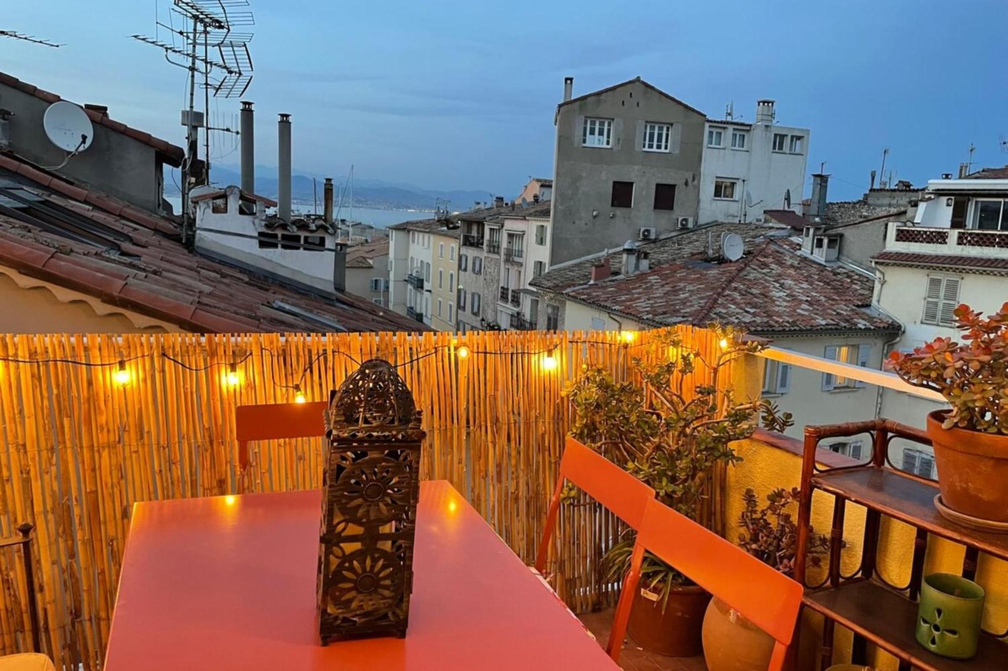 Apartament 06M - Old Antibes Beautiful Duplex Terrace With Sea View Zewnętrze zdjęcie
